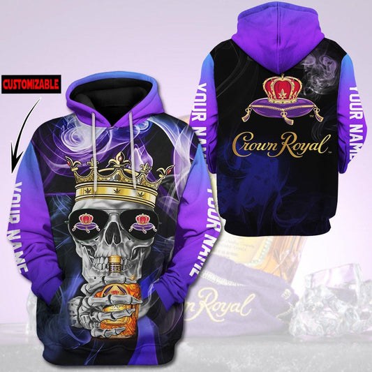 Crown Royal Skull King Trending Hoodie 525 Moonbestprint