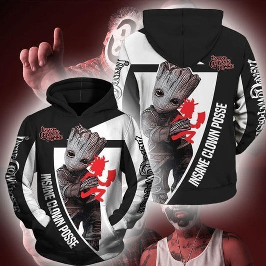 Groot Insane Clown Posse All Over Print Hoodie Moonbestprint
