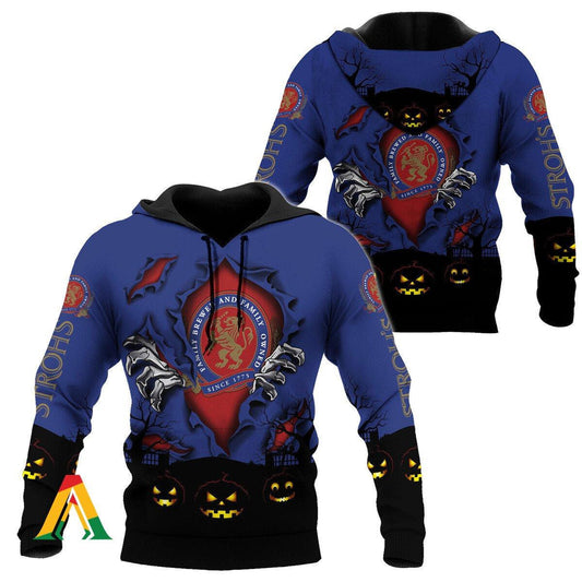 Scary Night Halloween Stroh Brewery Hoodie &amp; Zip Hoodie Moonbestprint