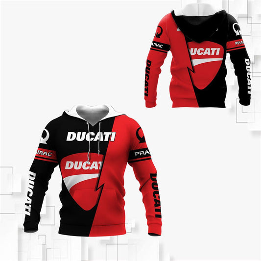 Ducati Pramac Racing All Over Print Hoodie, Zip Hoodie 457 Moonbestprint