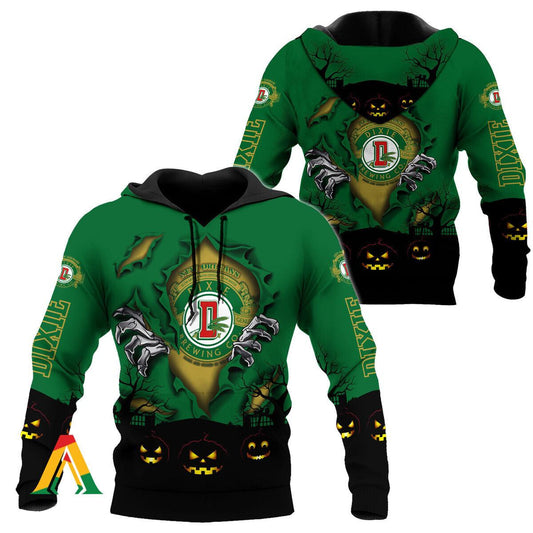 Scary Night Halloween Dixie Beer Hoodie &amp; Zip Hoodie Moonbestprint