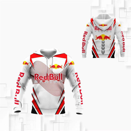 Red Bull Racing All Over Print Hoodie, Zip Hoodie 347 Moonbestprint