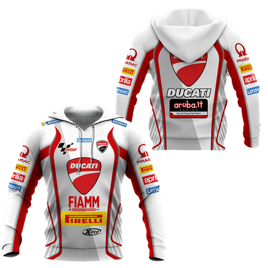 Ducati Superbike Team All Over Print Hoodie, Zip Hoodie 479 Moonbestprint