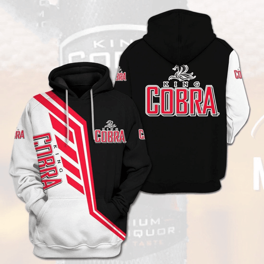 King Cobra Fan Gift, King Cobra Aop Hoodie Moonbestprint