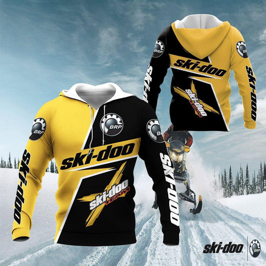 Ski-doo Shirt Fan Gift 453, Stylist Unisex 3d Hoodie Zip Hoodie Moonbestprint