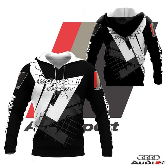 Audi Sport Luxury Car 8k259 Fan Gift 3d Zip Hoodie Hoodie Ii0 Moonbestprint