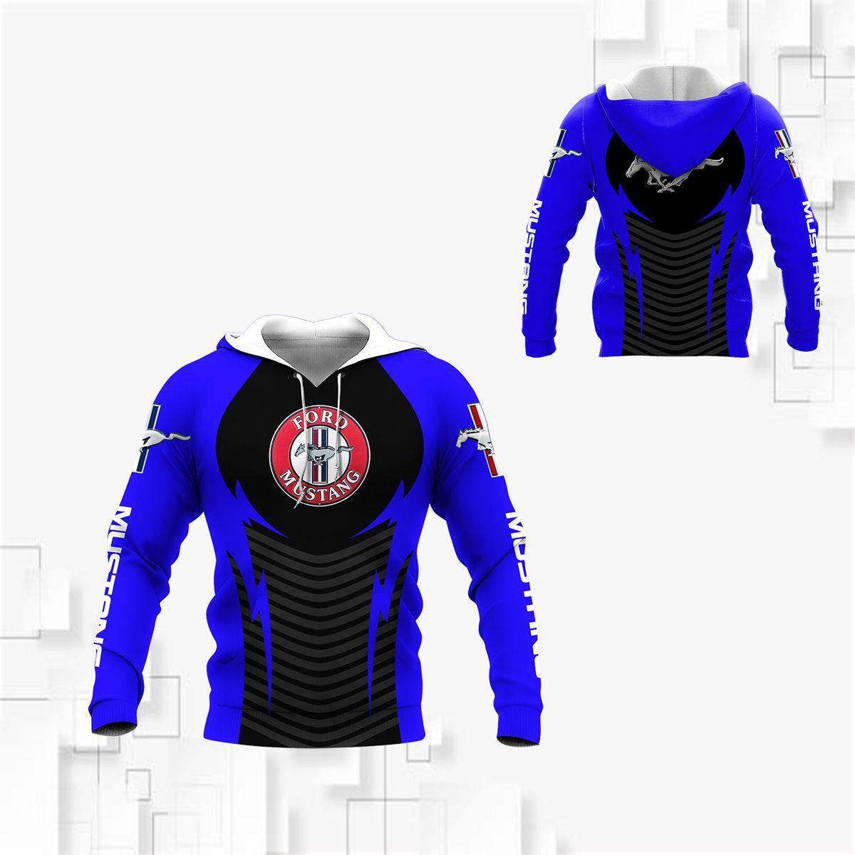 Ford Mustang Shelby Luxury Car 8k247 Fan Gift 3d Zip Hoodie Hoodie Ii0 Moonbestprint