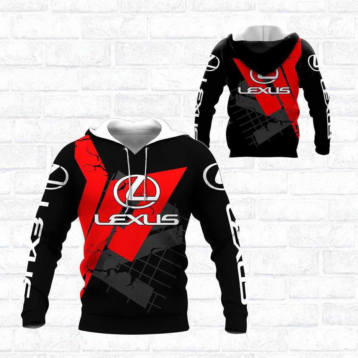 Lexus Shirt Fan Gift 482, Stylist Unisex 3d Hoodie Zip Hoodie Moonbestprint
