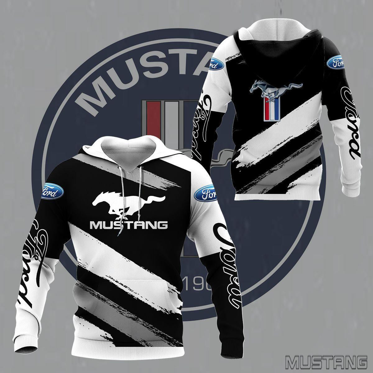 Ford Mustang Shelby Luxury Car 8k231 Fan Gift 3d Zip Hoodie Hoodie Ii0 Moonbestprint