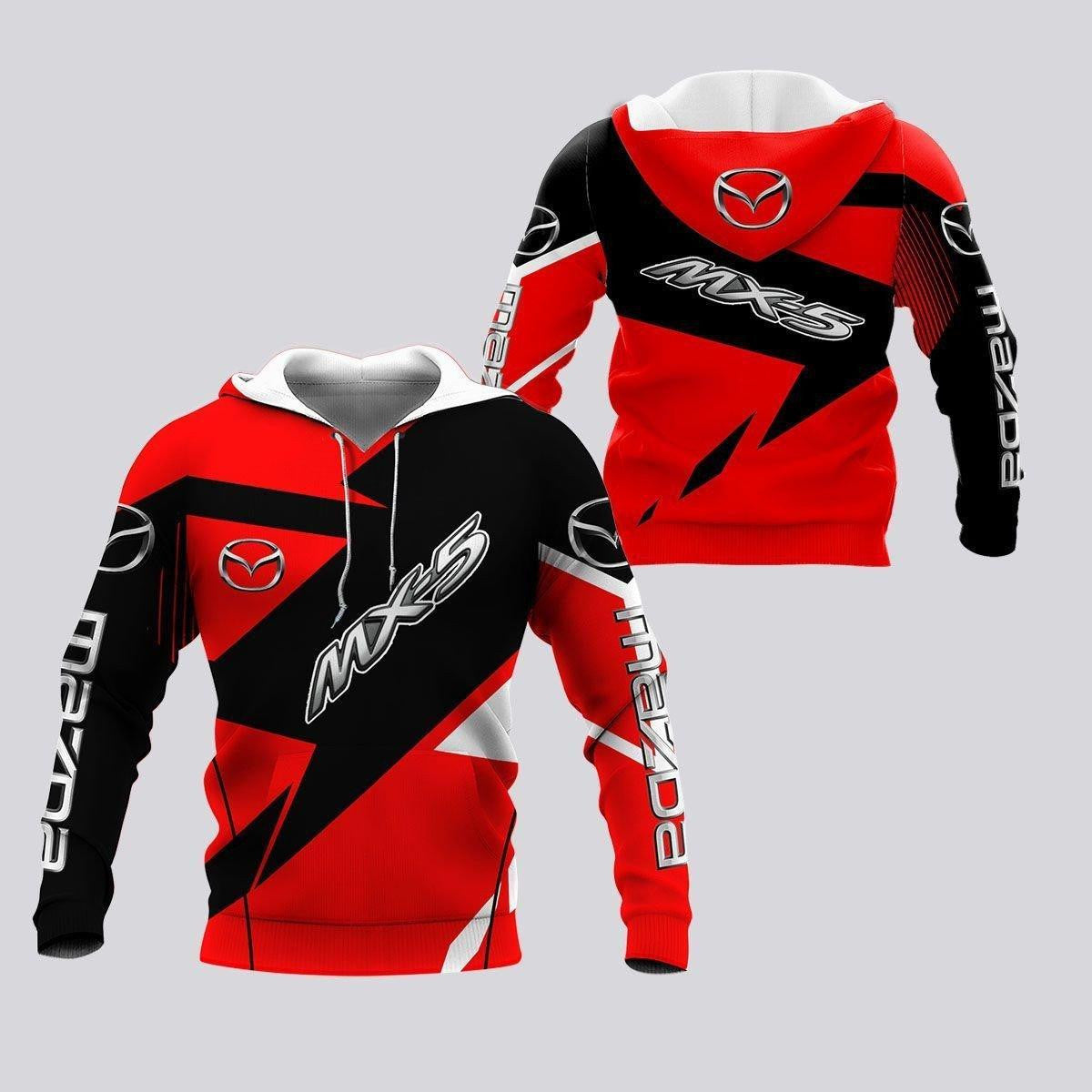 Mazda Mx-5 Shirt Fan Gift 23, Stylist Unisex 3d Hoodie Zip Hoodie Moonbestprint