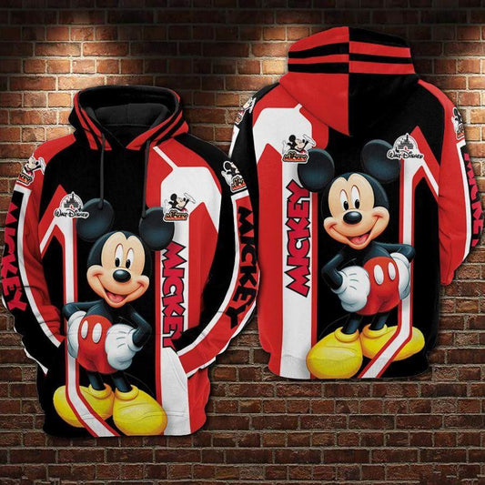 Mickey Mouse Disney, Mickey Ver99 Aop Hoodie, Zip Hoodie Moonbestprint