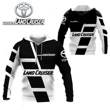 Toyota Land Cruiser Shirt Fan Gift 424, Stylist Unisex 3d Hoodie Zip Hoodie Moonbestprint