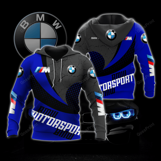 Bmw Motorsport Aop Hoodie Moonbestprint