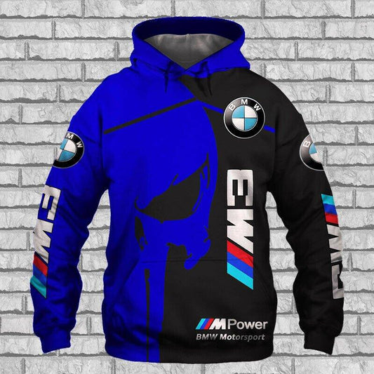 Bmw M3 Motorsport Skull Luxury Car 3d All Over Print Hoodie 355 Moonbestprint