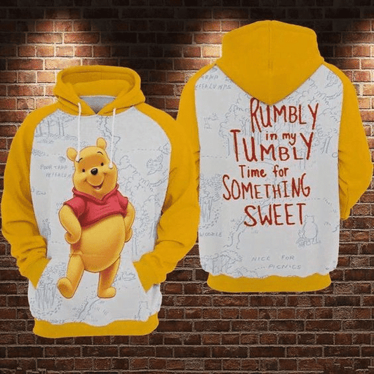 So Lovely Winnie The Pooh Disney World 103 Fan Gift Stylist Unisex Cartoon Graphic Outfits Aop Hoodie Moonbestprint