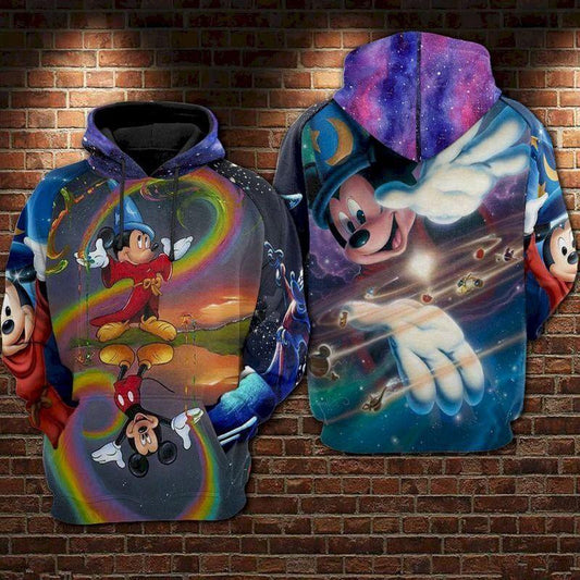 Mickey Mouse Disney, Magic Mickey Mouse Ver2 Aop Hoodie Moonbestprint