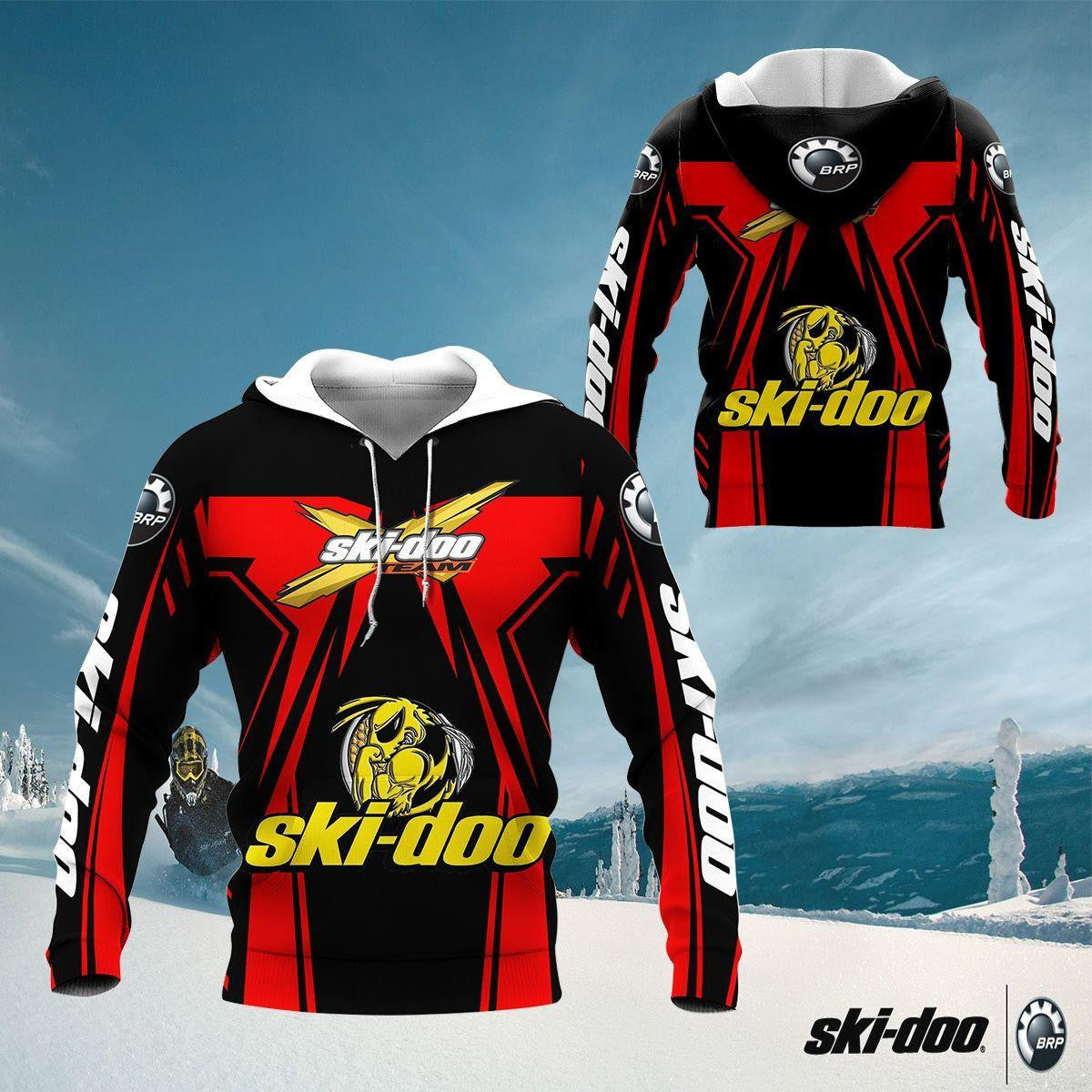 Ski-doo Shirt Fan Gift 470, Stylist Unisex 3d Hoodie Zip Hoodie Moonbestprint