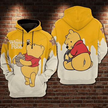 So Lovely Winnie The Pooh Disney World 104 Fan Gift Stylist Unisex Cartoon Graphic Outfits Aop Hoodie Moonbestprint