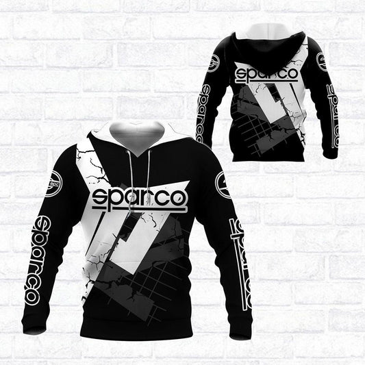 Sparco Shirt Fan Gift 335, Stylist Unisex 3d Hoodie Zip Hoodie Moonbestprint