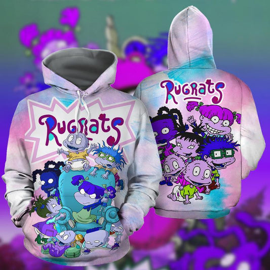 Rugrats Tv Series All Over Print Hoodie Moonbestprint