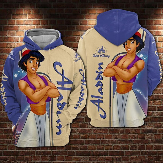 Aladin Disney Aop Hoodie Moonbestprint