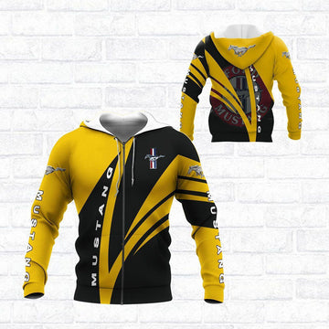 Ford Mustang Shelby Luxury Car 8k239 Fan Gift 3d Zip Hoodie Hoodie Ii0 Moonbestprint
