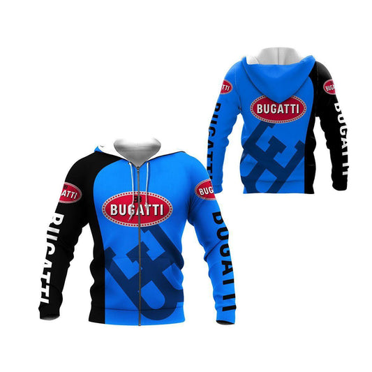 Bugatti Automobile 8k167 Fan Gift 3d Zip Hoodie Hoodie Ii0 Moonbestprint