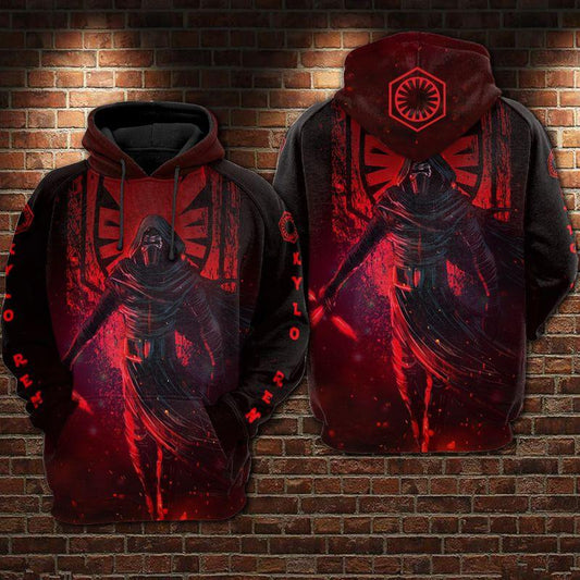 Kylo Ren The Force Awakens Star Wars All Over Print Hoodie Moonbestprint