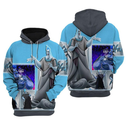 Disney Villains Hades Hercules, Disney Cartoon Fan Gift All Over Print Hoodie, Zip Hoodie Moonbestprint