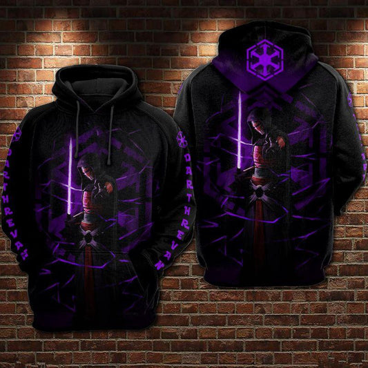 Darth Revan Star Wars Ver2 All Over Print Hoodie Moonbestprint