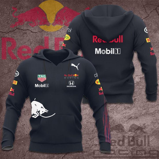 F1 Racing Red Bull Team All Over Print Hoodie, Zip Hoodie 301 Moonbestprint