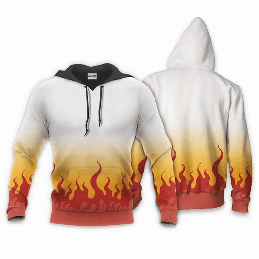 Kyojuro Rengoku Demon Slayer Anime Manga For Men And Women 3d Hoodie Zip Hoodie Moonbestprint