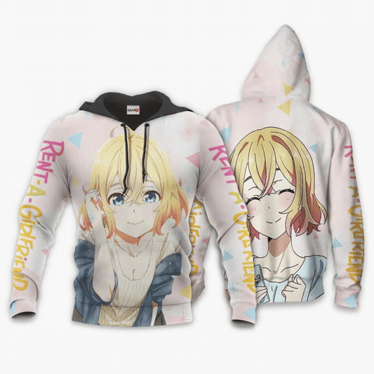 Mami Nanami Anime Manga Kanokari Rent A Girlfriend For Men And Women 3d Hoodie Zip Hoodie Moonbestprint