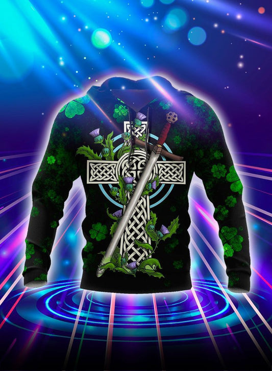 Irish St Patrick Day Over Print 3d Hoodie Zip Hoodie 33 Moonbestprint