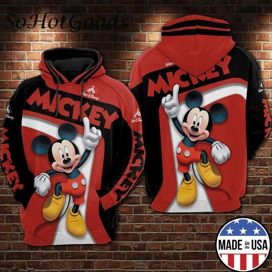 Mickey Full Printing Hoodie Walt Disney Full 3d Hoodie 498 Moonbestprint