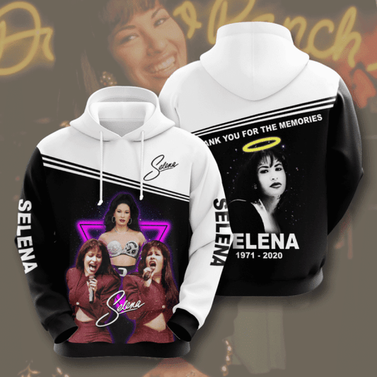 Selena Quintanilla 1971 2020 Signature Design Gift For Fan Custom 3d Hoodie All Over Printed Hoodie Moonbestprint