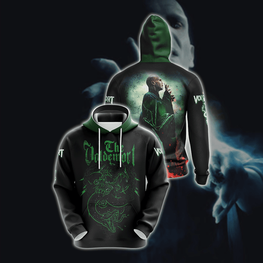 Harry Potter Voldemort Death Eater All Over Print Hoodie 36 Moonbestprint