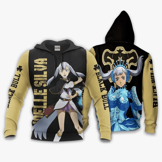 Noelle Silva Anime Manga Black Clover Black Bull For Men And Women 3d Hoodie Zip Hoodie Moonbestprint