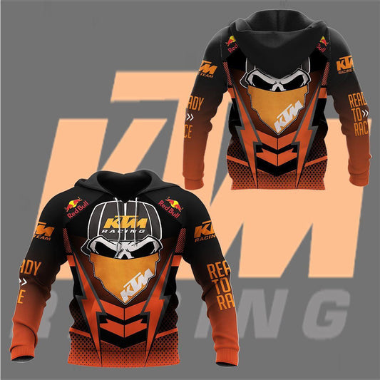 Ktm Sportmotorcycle Ag Shirt Fan Gift 166, Stylist Unisex 3d Hoodie Zip Hoodie Moonbestprint