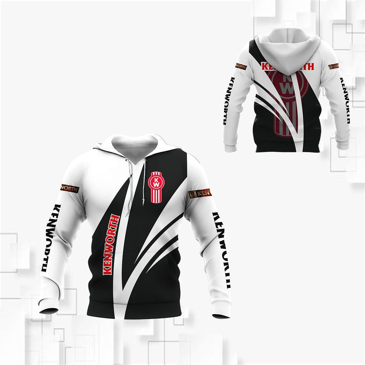 Kenworth Trucks Racing Team 7k881 Fan Gift 3d Zip Hoodie Hoodie Ii0 Moonbestprint