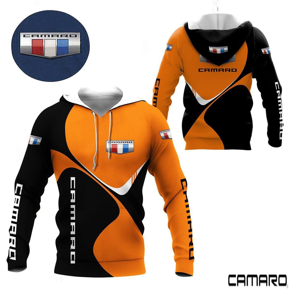 Chevrolet Camaro Shirt Fan Gift 392, Stylist Unisex 3d Hoodie Zip Hoodie Moonbestprint