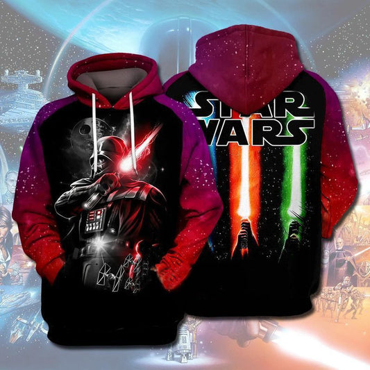Sw Dark Lord D Vader Lightsaber For Men And Women 3d Hoodie Zip Hoodie Moonbestprint