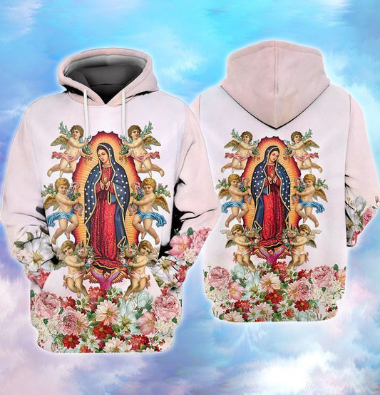 Our Lady Of Guadalupe For Men And Women 3d Hoodie Zip Hoodie Moonbestprint