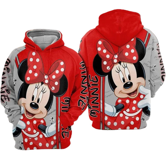Minnie Mouse Disney Over Print 3d Hoodie Zip Hoodie 481 Moonbestprint