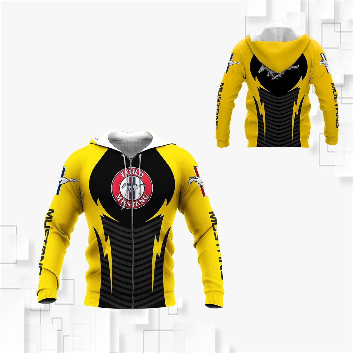 Ford Mustang Shelby Luxury Car 8k251 Fan Gift 3d Zip Hoodie Hoodie Ii0 Moonbestprint