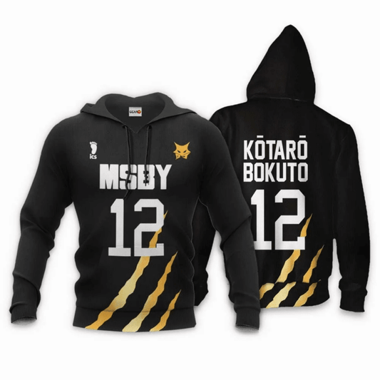 Msby Kotaro Bokuto Anime Manga 12 Haikyuu Ss1 For Men And Women 3d Hoodie Zip Hoodie Moonbestprint