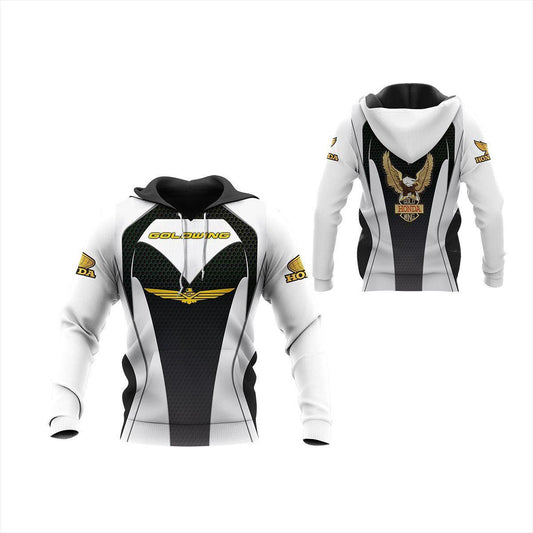 Honda Gold Wing Shirt Fan Gift 97, Stylist Unisex 3d Hoodie Zip Hoodie Moonbestprint