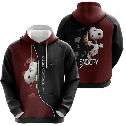 Snoopy Woodstock Peanuts Snoopy Hoodie, Gift For Fan Ver12, Aop Hoodie Moonbestprint