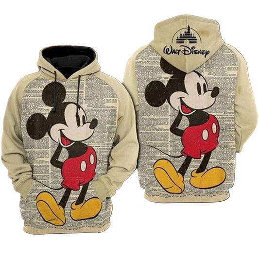 Mickey Mouse Disney All Over Printed Custom 3d T Shirt Sweatshirt Zip Hoodie Bomber Moonbestprint