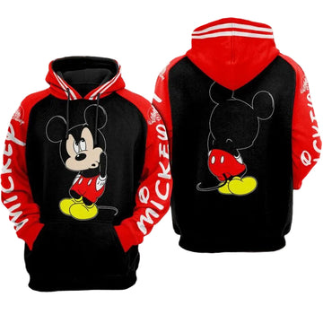 Mickey Mouse Disney Over Print 3d Hoodie Zip Hoodie 4 Moonbestprint